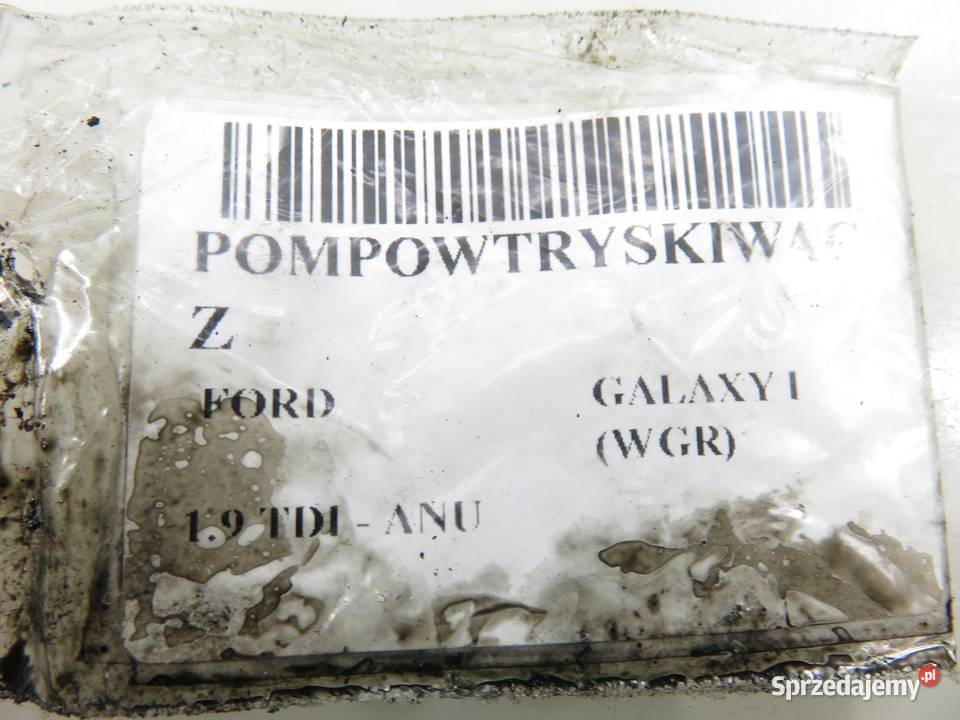 POMPOWTRYSKIWACZ FORD GALAXY I 19 TDI