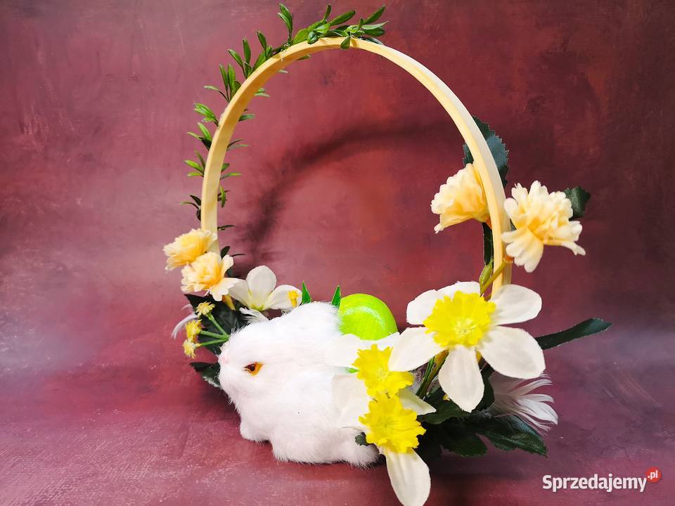 Stroik wielkanocny z króliczkiem Kielce
