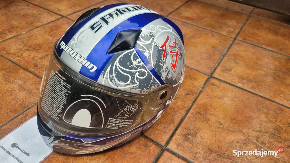 Nowy kask motocyklowy M MARUSHIN wielkopolskie Piła