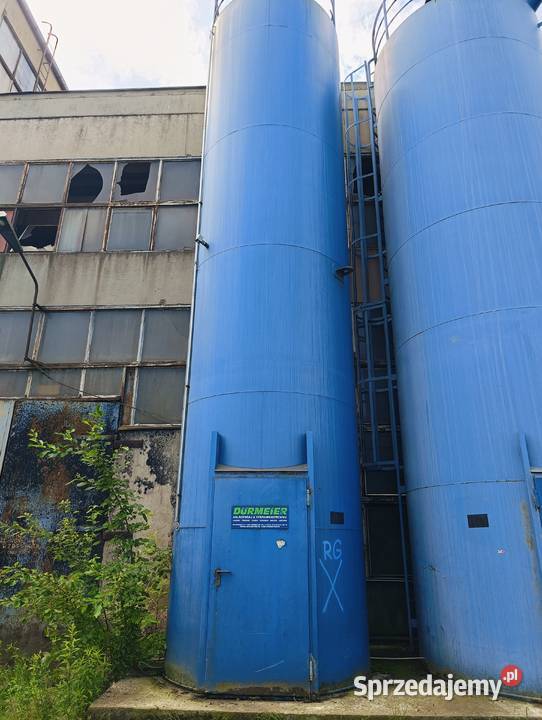 Silosy stalowe na piasek cement bentonit pyły z wielkopolskie Rawicz