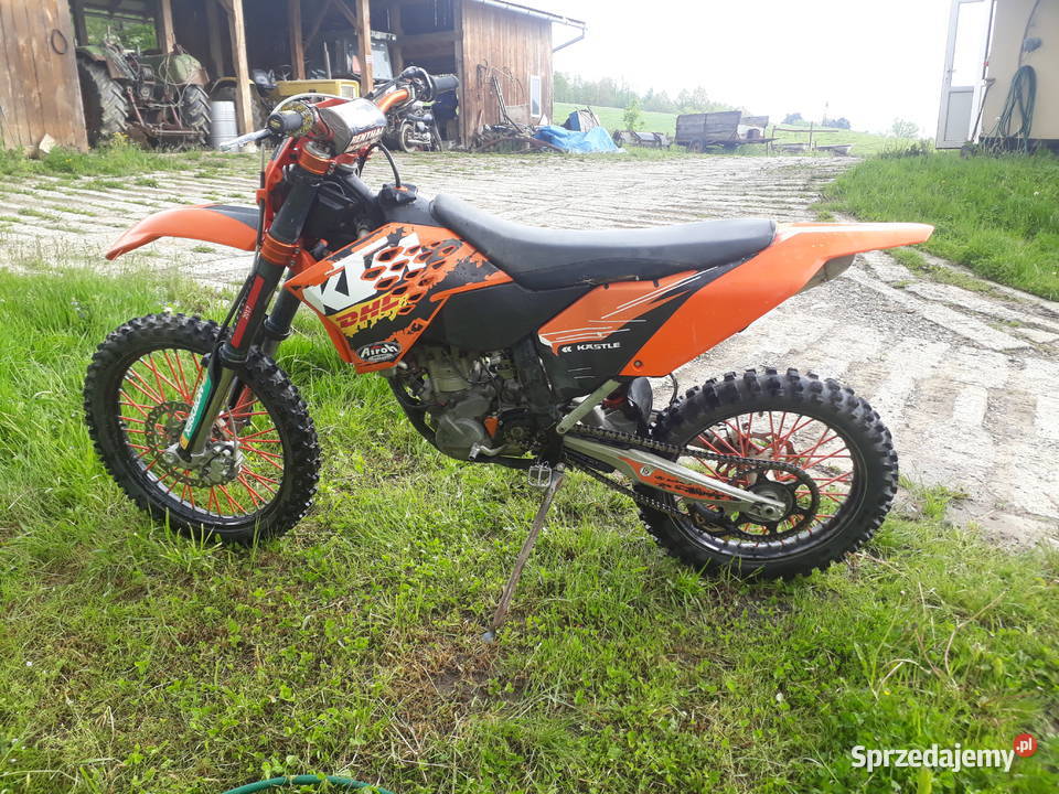 KTM xcf 250 2008 homologacja benzyna Hoczew