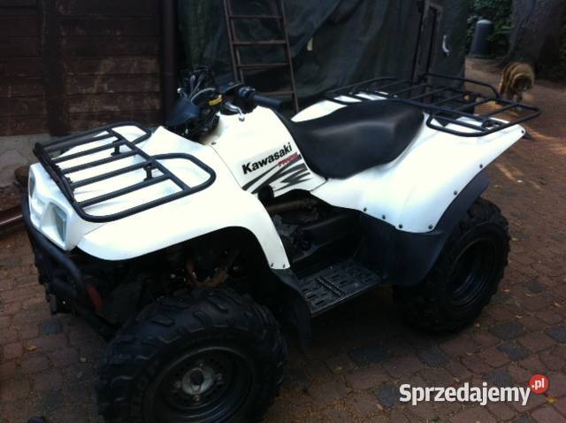 Kawasaki Prairie 360 4x4 PŁUG wyciągarka Zalesie Górne sprzedam