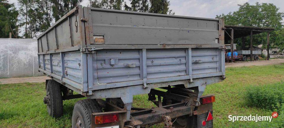 Przyczepa Rolnicza D50 nieuszkodzony Topola Mała