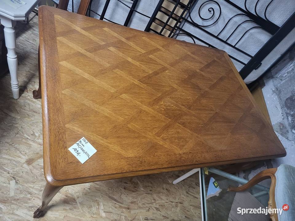 Stylowy stół LUDWIKOWSKI chippendale dębowy z 255cm Sypniewo