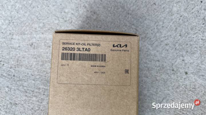 Kia STINGER oryginalny OE zestaw filtrów do mazowieckie Nur sprzedam