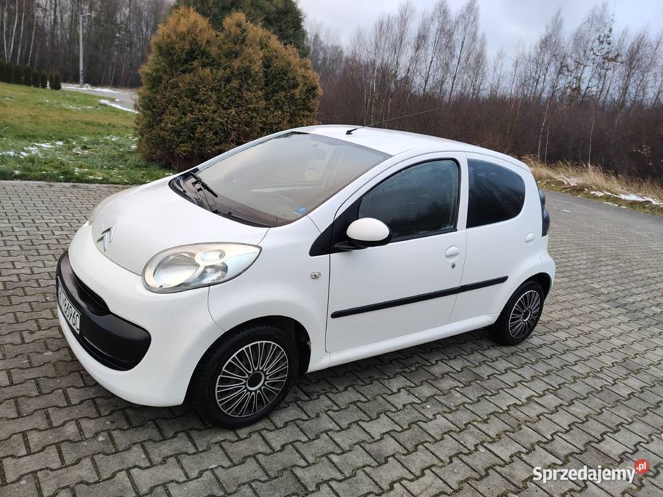 Citroen C1 10 benzynaklimatyzacja 4 drzwi biały Smyków