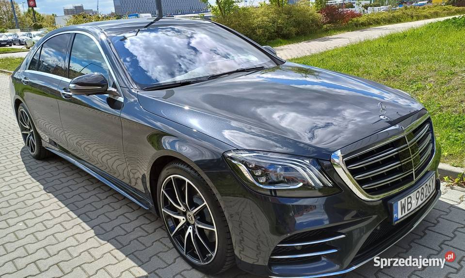 Mercedes S 400d Long 4Matic AMGFV23 przeglądzie Warszawa
