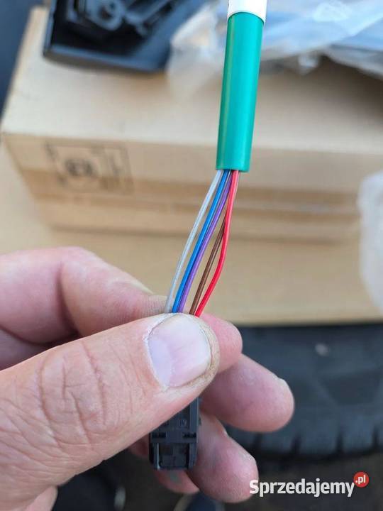Lusterko Lewe Citroen C5 II 5 PIN 8149WK Lusterka zewnętrzne