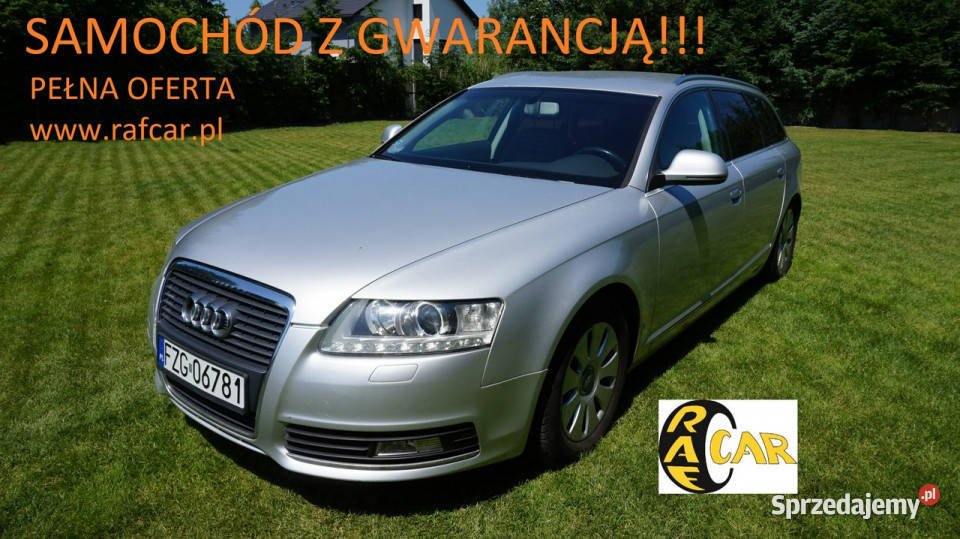 Audi A6 super stan i wyposażenie Gwarancja C6 czujnik parkowania Zielona Góra