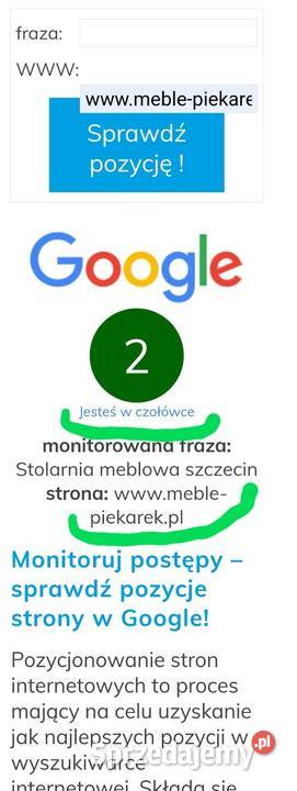 Tworzenie stron internetowych Www Pozycjonowanie Szczecin