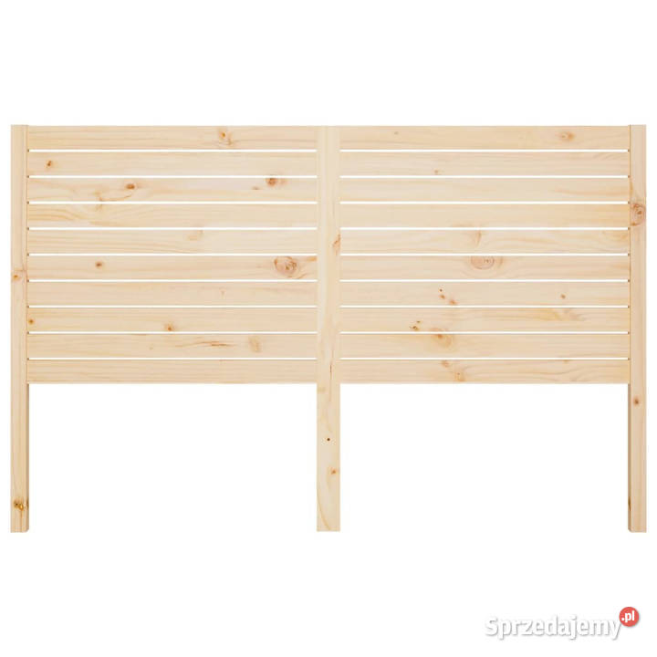 Wezgłowie łóżka 156x4x100 lite drewno sosnowe