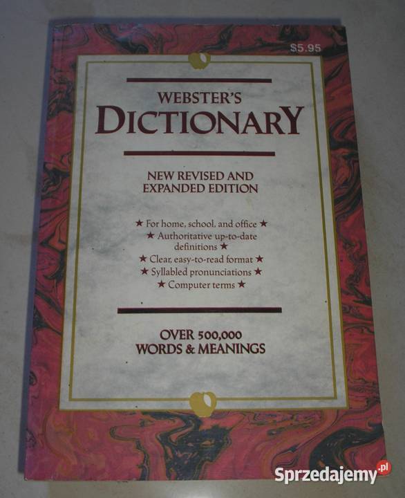 Websters Dictionary revised and expanded edition Kraków