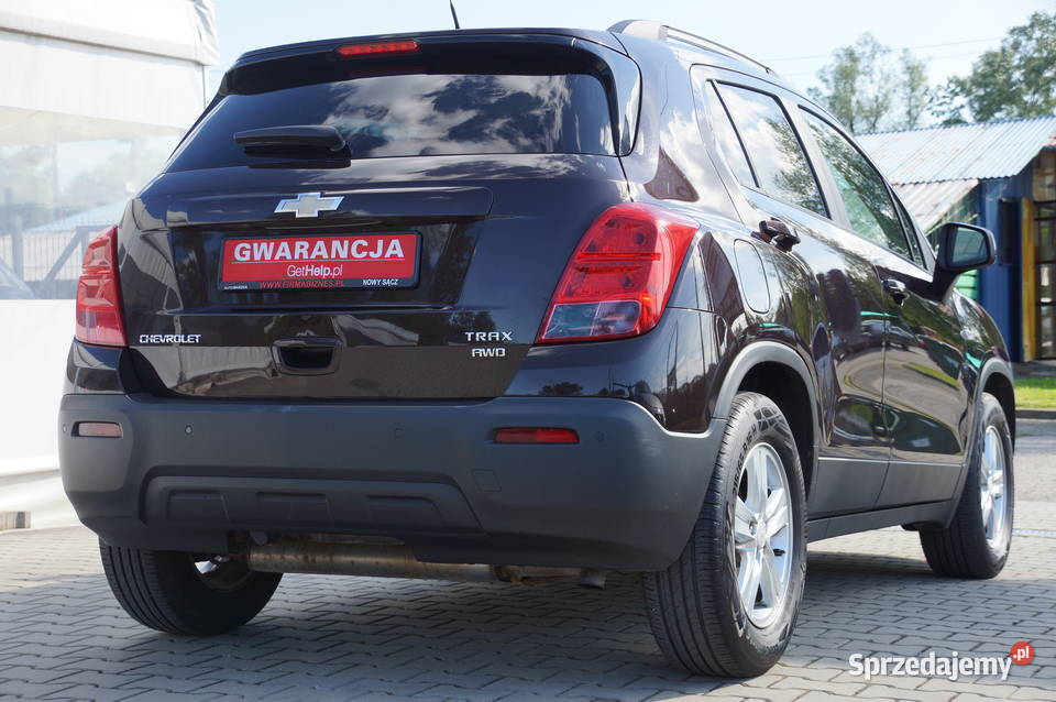 Chevrolet Trax 14 Benzyna 140 4x4 Klima Tempomat Nowy Sącz