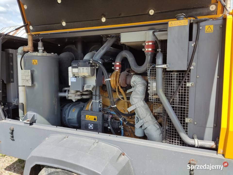 Kompresor Atlas Copco XATS 377 Spalinowy nie Siedlce sprzedam
