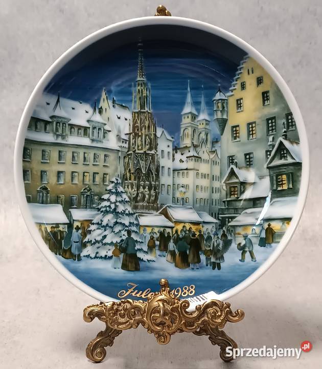 Royal TETTAU 1794 Talerz Kolekcjonerski Julen Dobrzany sprzedam