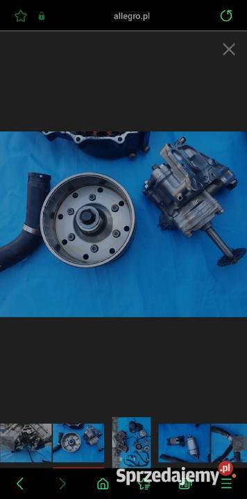 HONDA VFR 1200 X rozrusznik alternator stelaż Części wielkopolskie Nowy Tomyśl sprzedam
