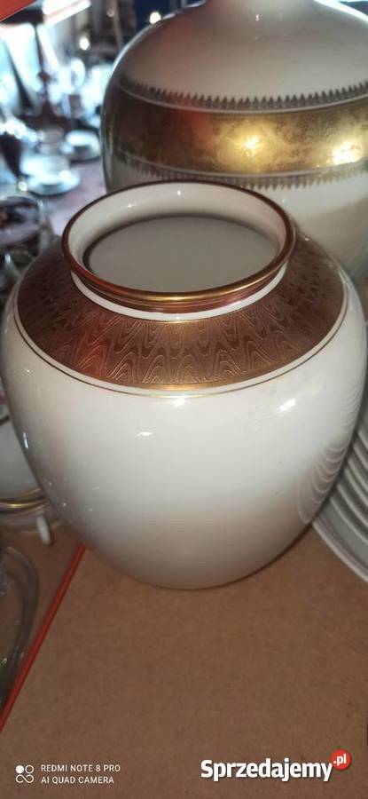 Wazon Edelstein z porcelany w kolorze ecru Ze Gdańsk sprzedam