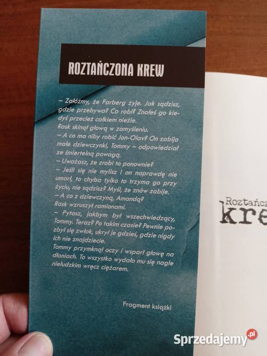 Roztańczona krew Gard Sveen ISBN 9788380084148 Kłodzko