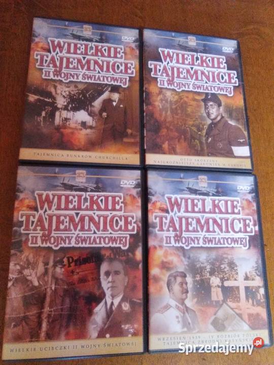 Wielkie tajemnice II wojny światowej DVD Poznań