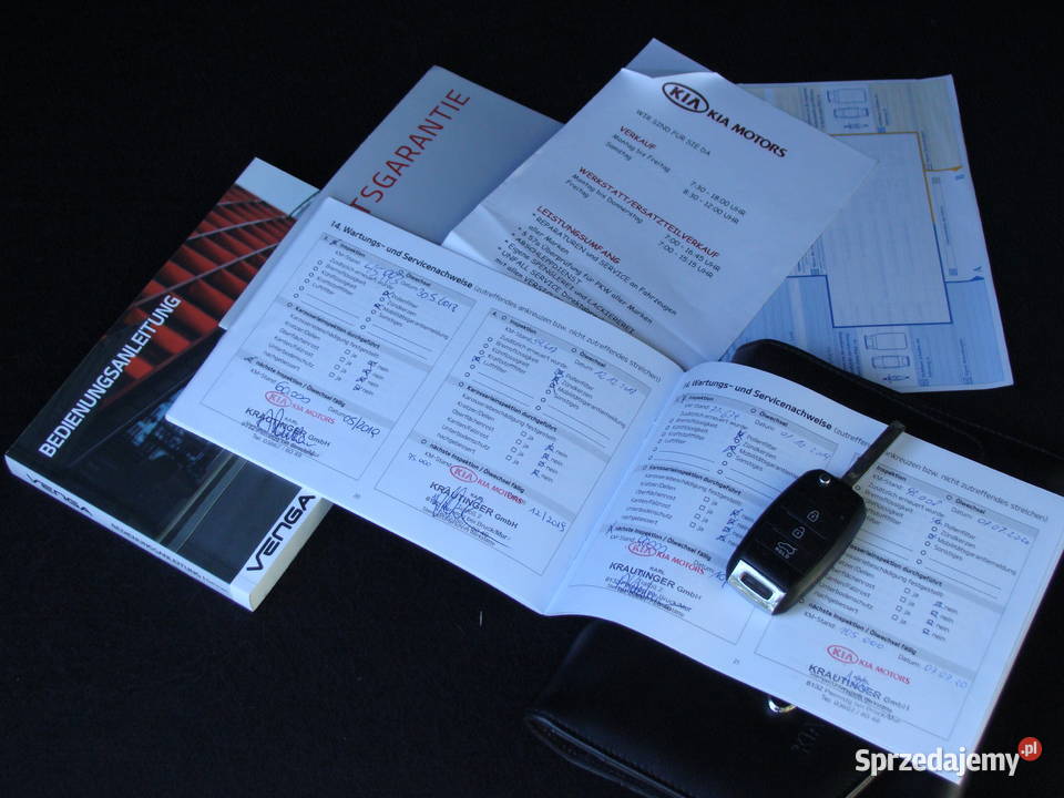 Kia Venga 14 90 benzyna serwisowany klimatyzacja sprowadzony Radom