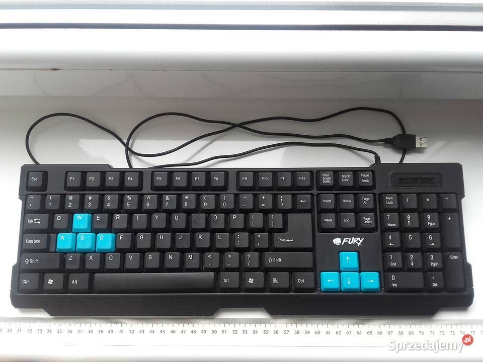 Klawiatura USB Fury HORNET używana sprawna w Bydgoszcz