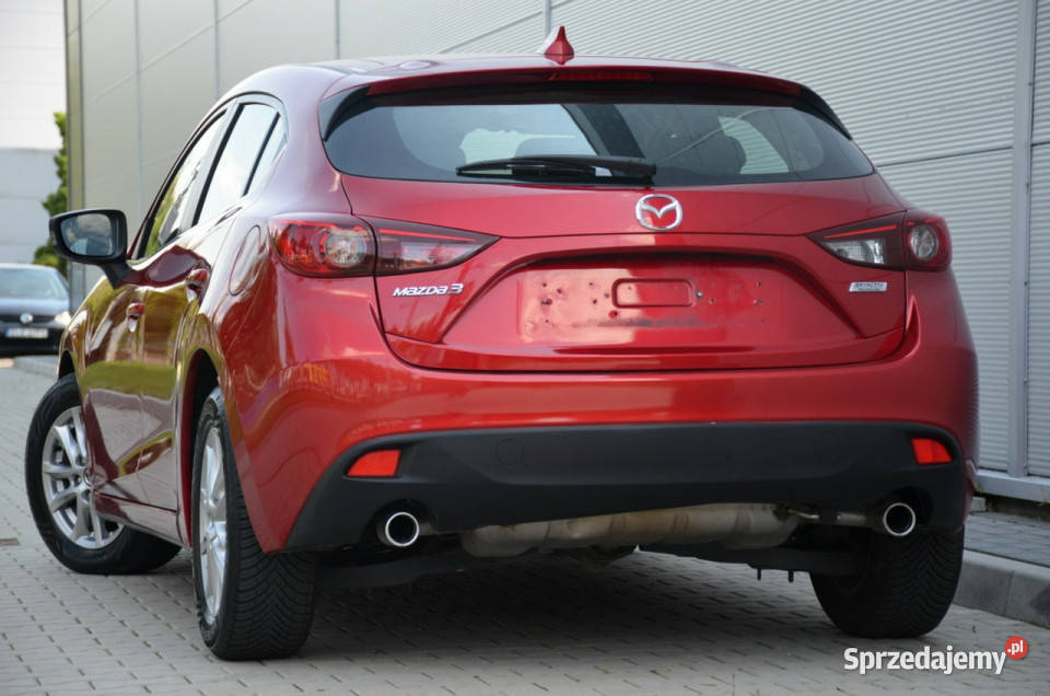 Mazda 3 SUPER STAN 22D 150 Serwis Navi Istop Alu elektryczne lusterka Kutno