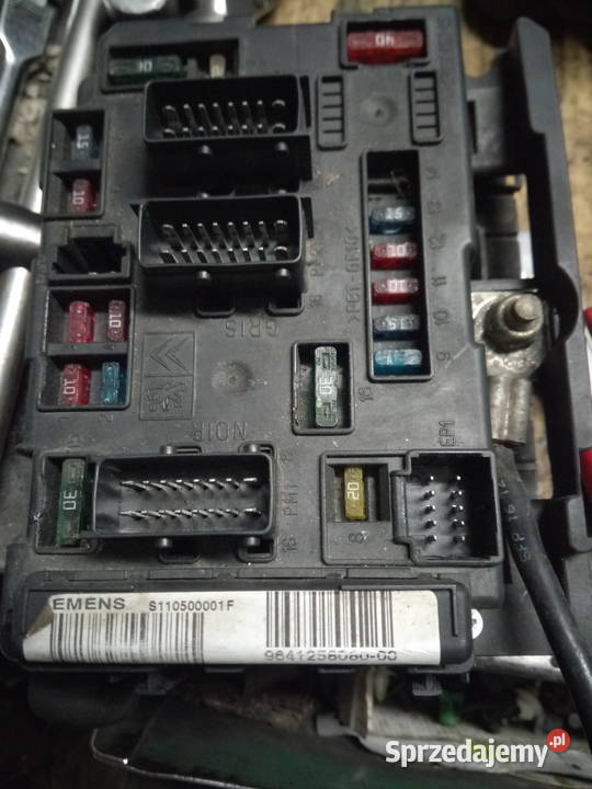 CITROEN PEUGEOT SKRZYNKA MODUŁ BSM 9641258080