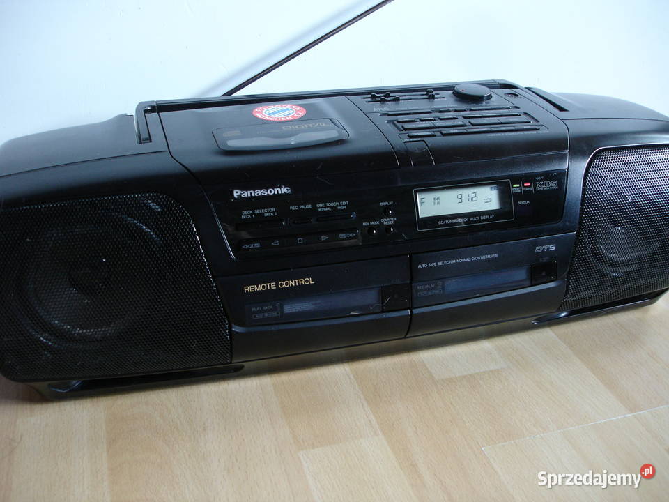 FRadiomagnetofon PANASONIC RXDT5 PILOT Radioodtwarzacze lubuskie Zielona Góra