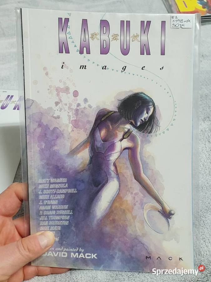 Manga Kabuki zestaw 2 komiksów Image USA Manga Gdynia sprzedam