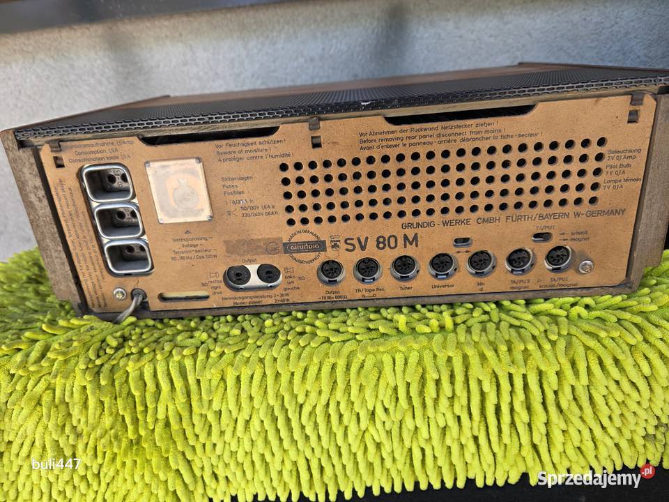 wzmacniacz grundig sv80m vintage Chełm Śląski sprzedam