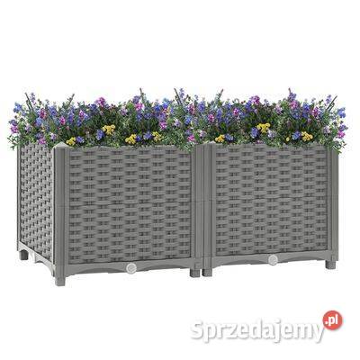 vidaXL Donica do podwyższonej rabaty 80x40x38 Warszawa sprzedam