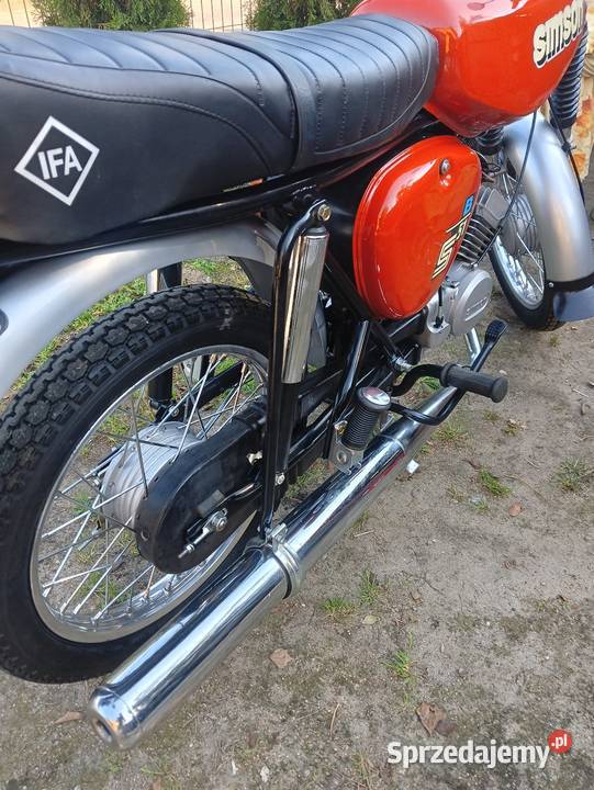 Motorower Simson S51 kompletnej odbudowie małopolskie Tarnów