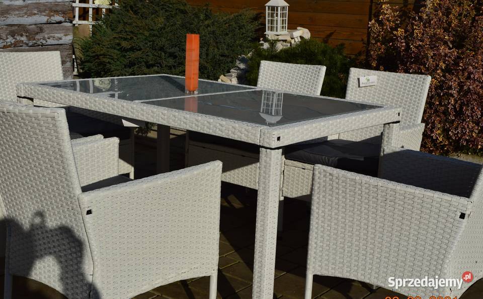 Meble ogrodowe zestaw technorattan 18 rattan Bosutów