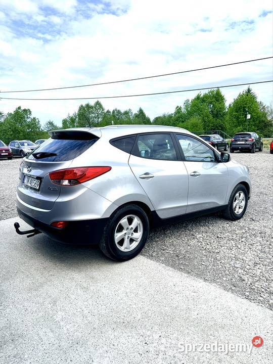 Hyundai ix35 20 benzynaLpg srebrny lubelskie Tomaszów Lubelski sprzedam