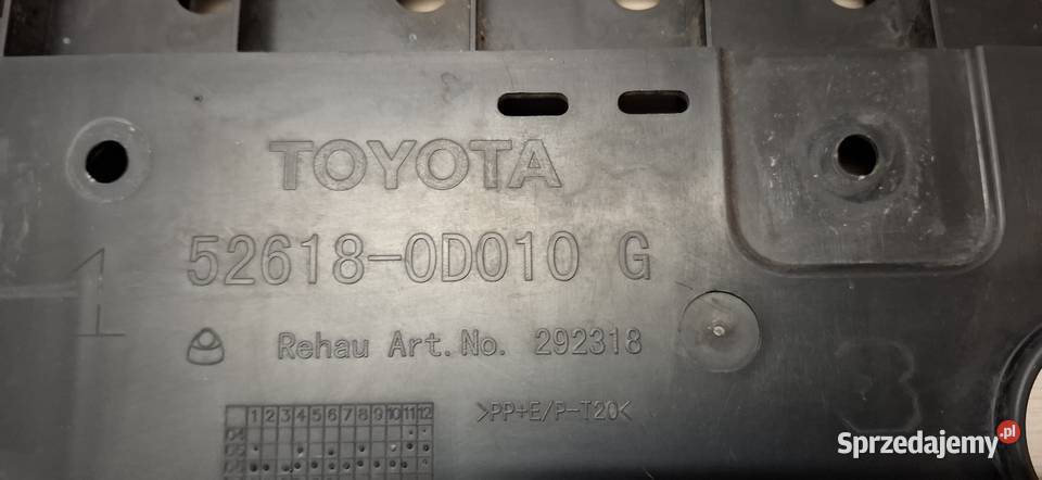 Osłona Silnika Toyota Yaris 2 Sandomierz sprzedam