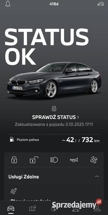 BMW seria 4 nieuszkodzony Głogów