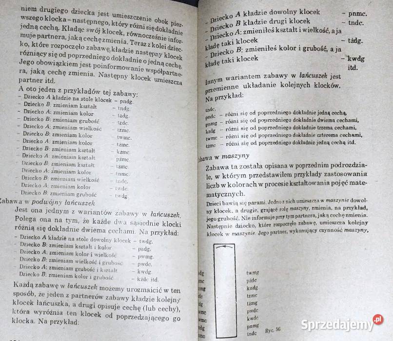 Rozwijanie pojęć matematycznych u dzieci w wieku Chełm sprzedam