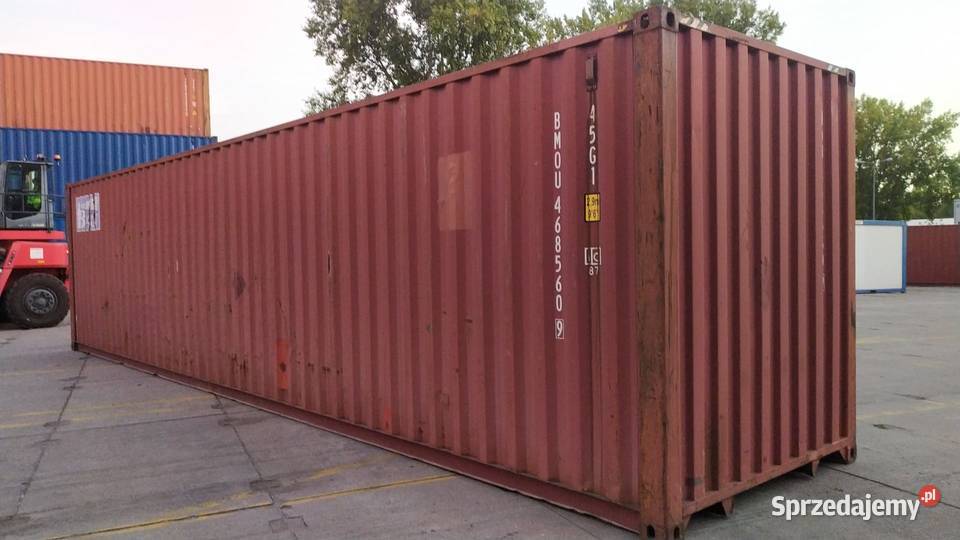 Sprzedam Kontener Morski Magazynowy 40HC CW Tychy