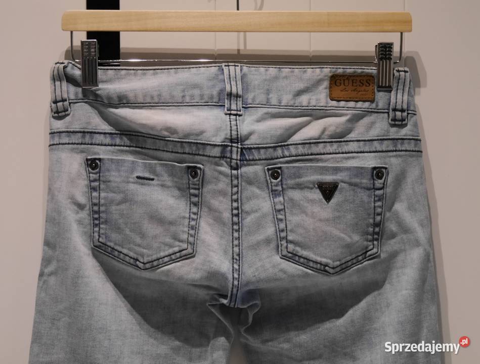 Guess świetne spodnie biodrówki 34 XS Rozmiar 34(XS) Wrocław
