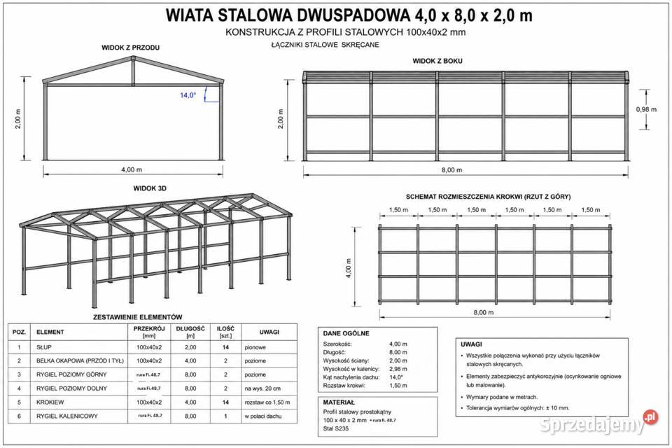 Konstrukcja Szkieletowa Domku Płońsk