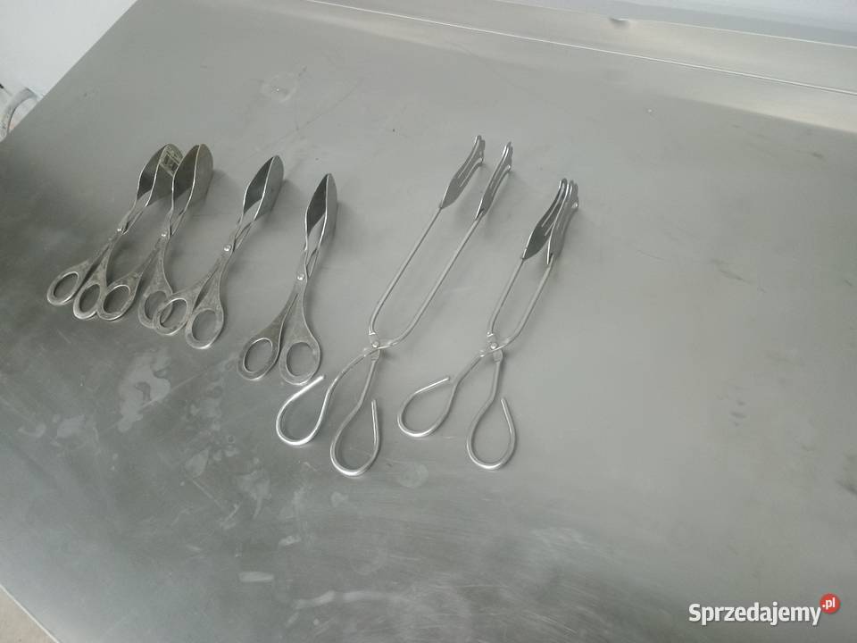 Szczypce Nierdzewne Gastronomiczne całość