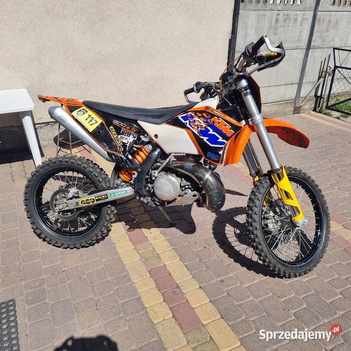 Sprzedam ktm exc 300 2t zarejestrowany Starogard Gdański sprzedam