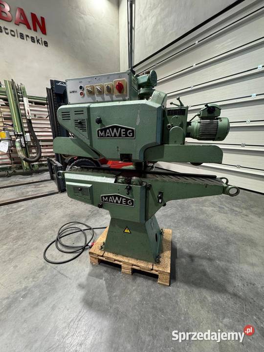 Szlifierka przelotowa dwustronna MAWEG Kalwaria Zebrzydowska