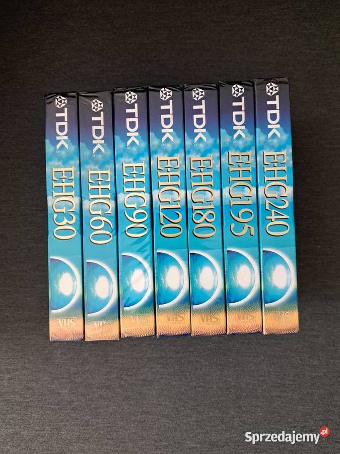 Kasety Vhs fabrycznie nowe Łódź