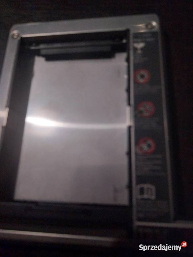 Obudowa na drugi dysk w miejsce napędu cd Grodzisk