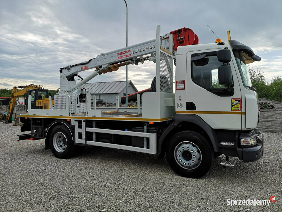 Renault D13 WIERTNICA TELECOM 20 Automat Niski pełny VAT Daleszyce