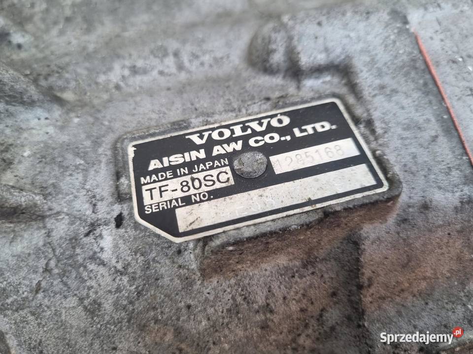 AUTOMATYCZNA SKRZYNIA BIEGÓW Volvo S80 II 24 D4 Skrzynie biegów manualne Chełm
