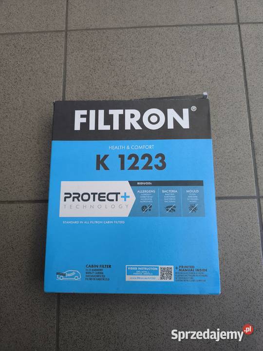 Filtr Kabinowy Filtron K1223 Opel Astra J Kamień Pomorski sprzedam