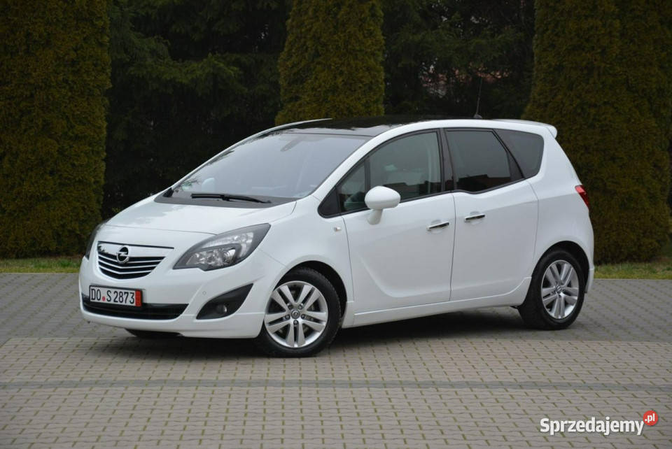 Opel Meriva Innovation Brązowe Skóry Kolorowa Ostrów Mazowiecka