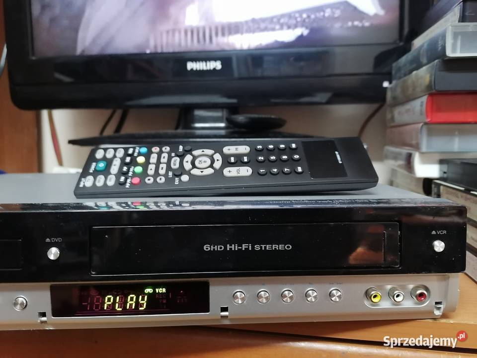 Magnetowid VHS LG V192H HDMI HIFI stereo pilot Magnetowidy śląskie Częstochowa